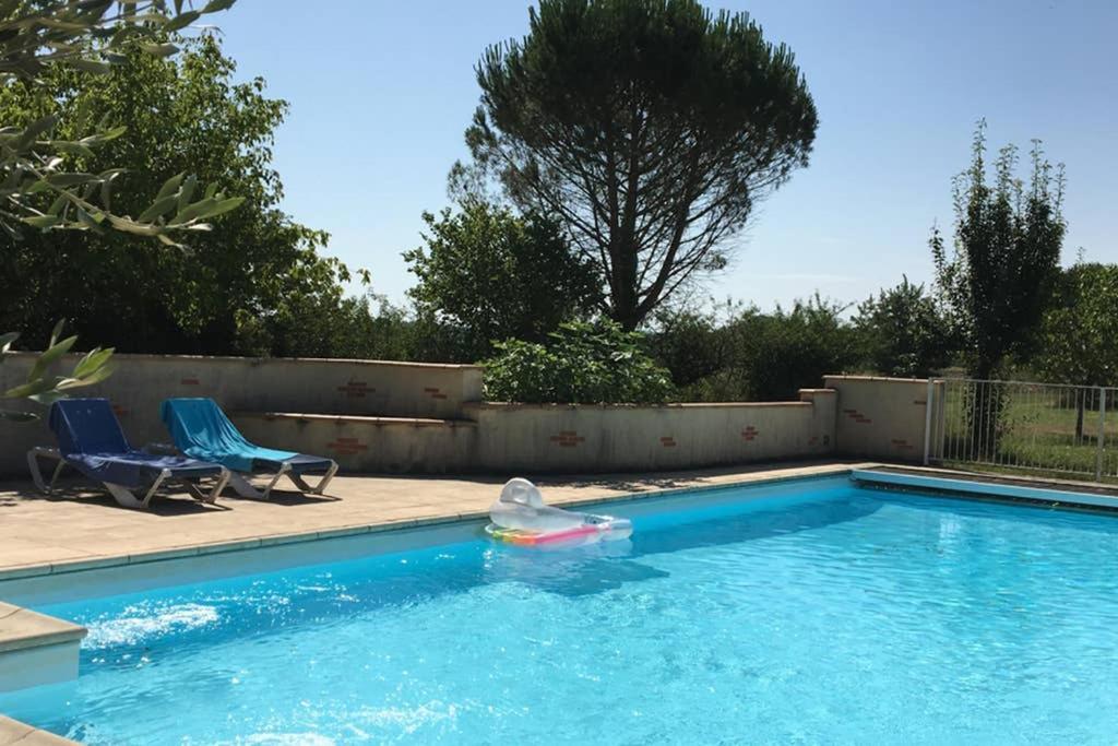 Domaine De Menerque - Petit Chateau Avec Piscine Lisle-sur-Tarn エクステリア 写真